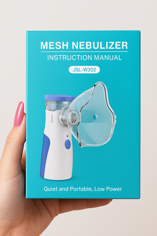 Rechargeable Mesh Nebulizer for Easy Breathing Anytime