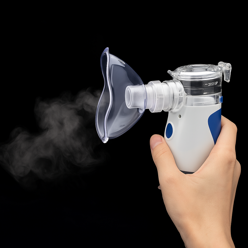 Rechargeable Mesh Nebulizer for Easy Breathing Anytime