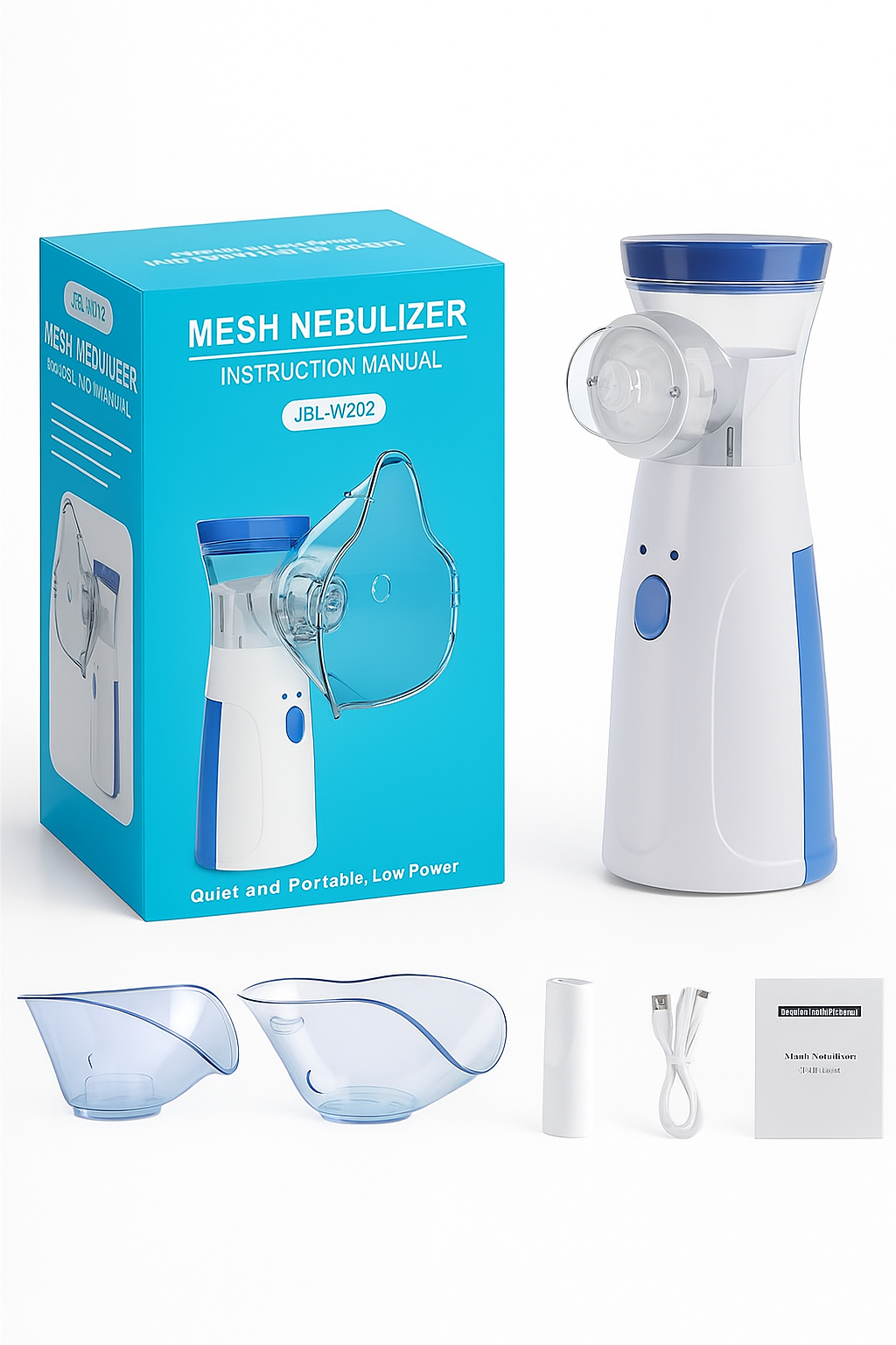 Rechargeable Mesh Nebulizer for Easy Breathing Anytime